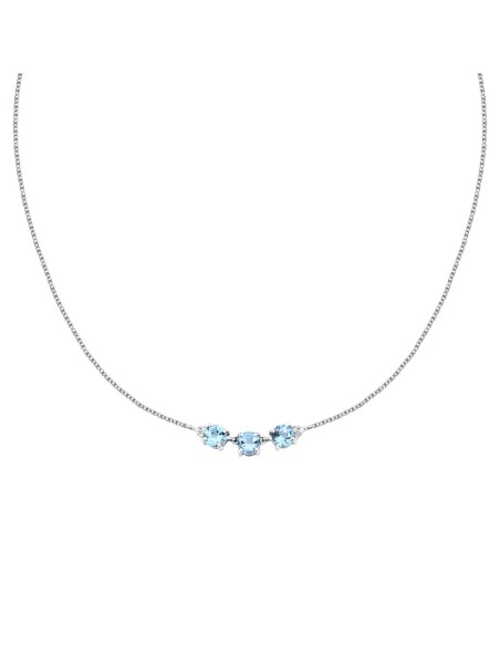 Collana Morellato Luminosa Argento 925 Azzurra Zirconi (SAIW289)