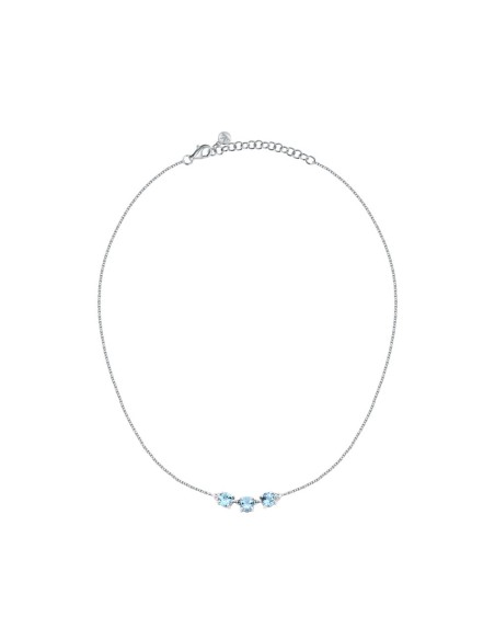 Collana Morellato Luminosa Argento 925 Azzurra Zirconi (SAIW289)