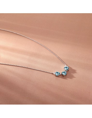 Collana Morellato Luminosa Argento 925 Azzurra...