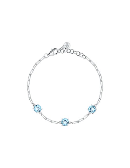 Bracciale Morellato Luminosa Argento 925 Azzurro (SAIW291)