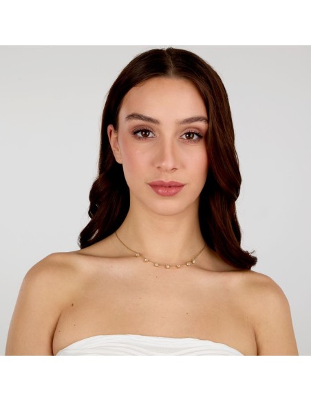 Collana Morellato Luminosa Argento 925 Dorata Zirconi (SAIW309)