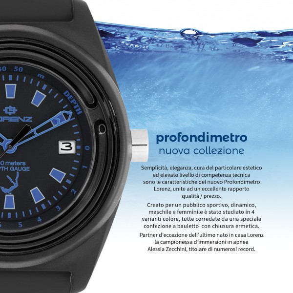 Offerta Orologio Lorenz uomo data profondimetro