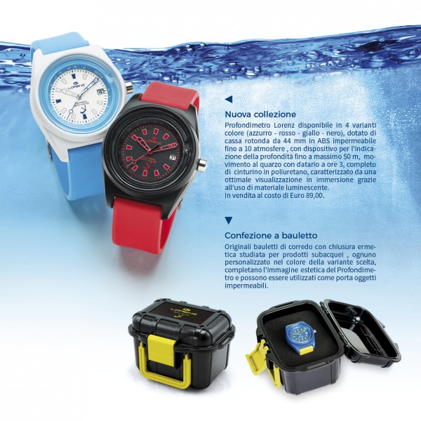 Offerta Orologio Lorenz uomo data profondimetro