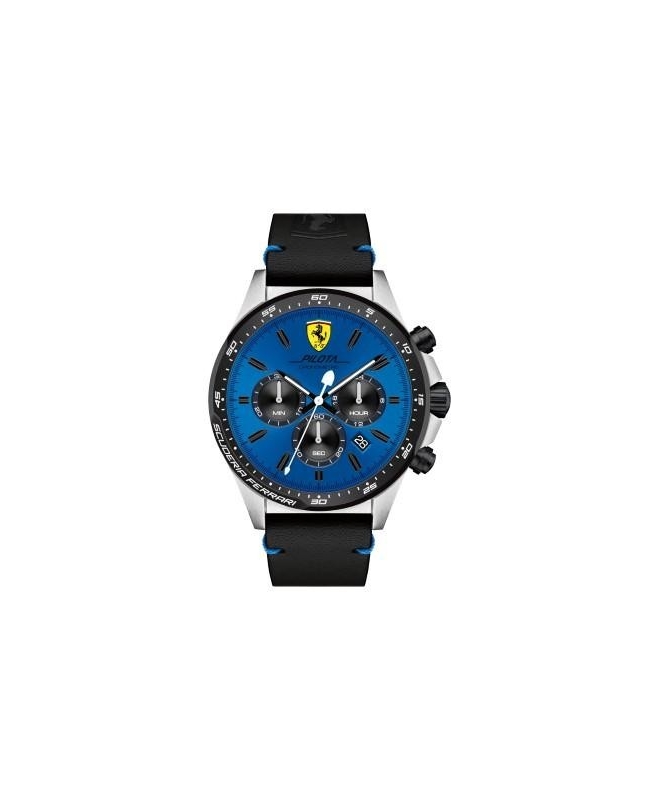 Ferrari Pilota-m-ssipblk-rou-blu-s-leblk uomo FER0830388 - galleria 1