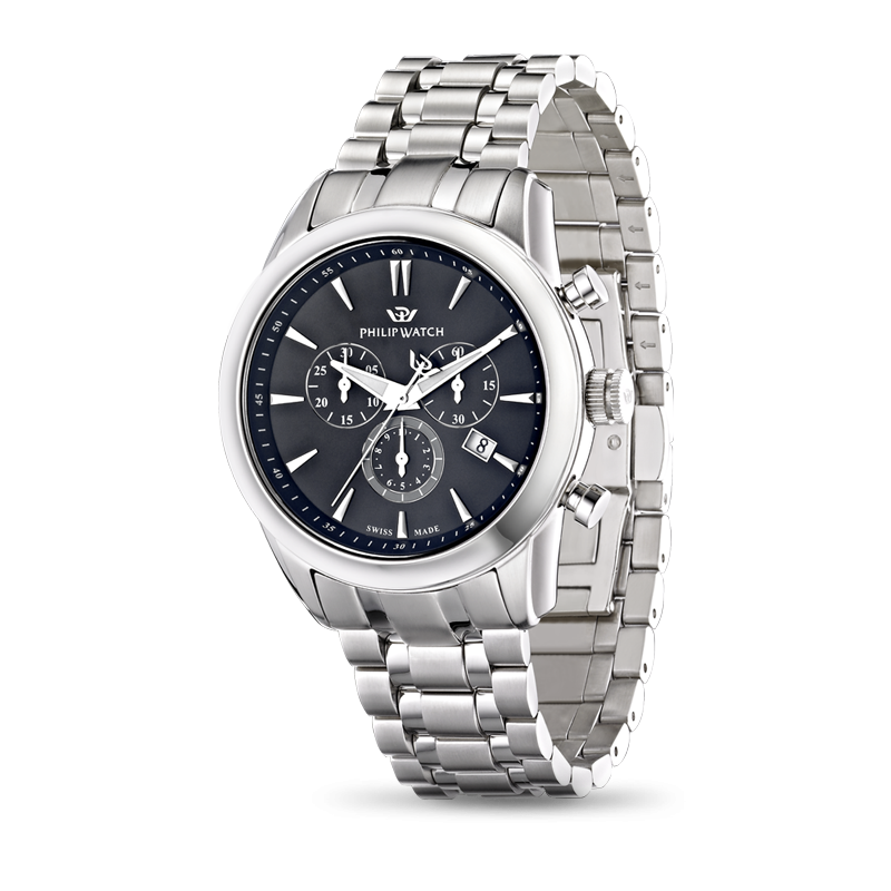 Orologi uomo: orologio uomo Philip Watch Seahorse chrono - 44 mm  R8273996002 in offera
