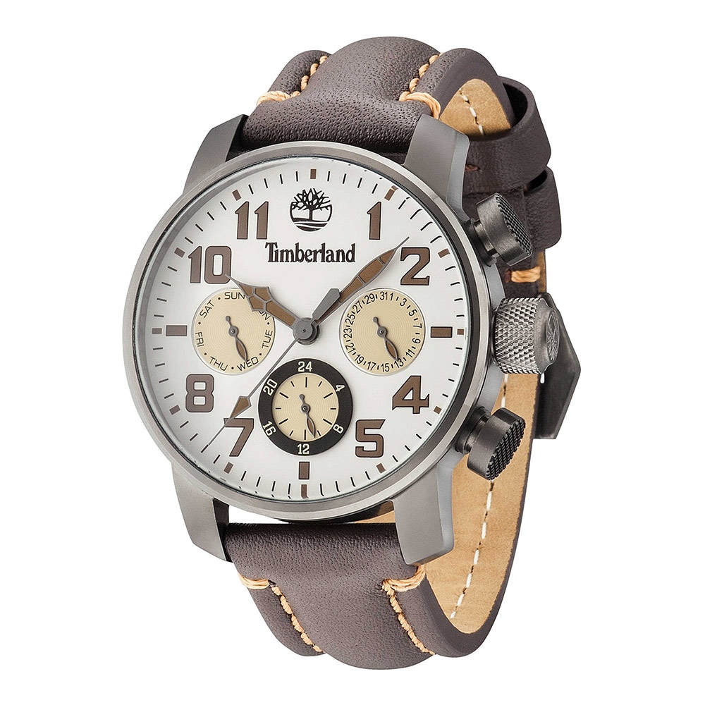 Orologi uomo: orologio uomo Timberland Mascoma ii multi beige dial brown  str TBL.14783JSU/07