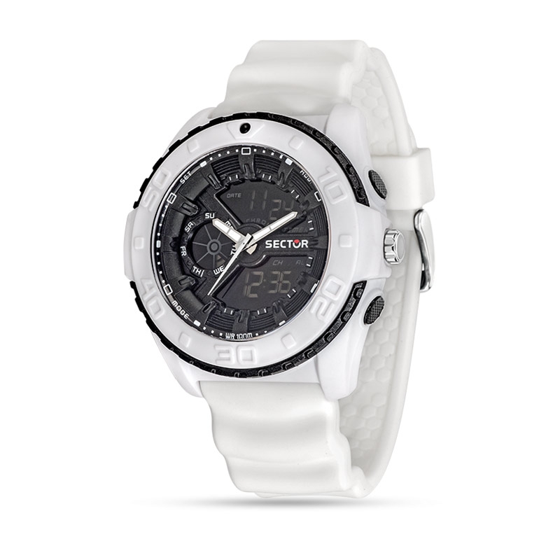 Orologi uomo: orologio uomo Orologio Sector Street Digital bianco  R3251197037 in offerta
