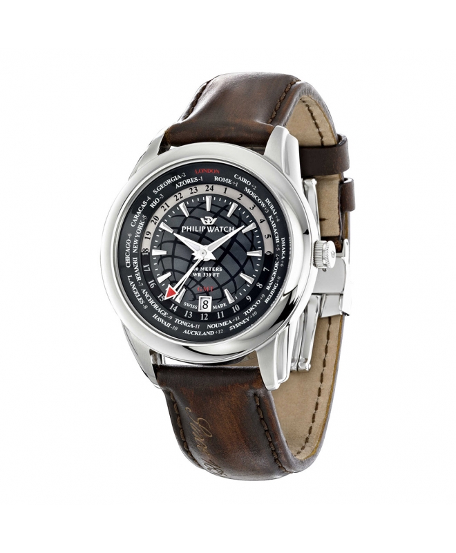 Orologi uomo: orologio uomo Orologio Philip Watch uomo data Seahorse GMT  R8251196006 in offerta