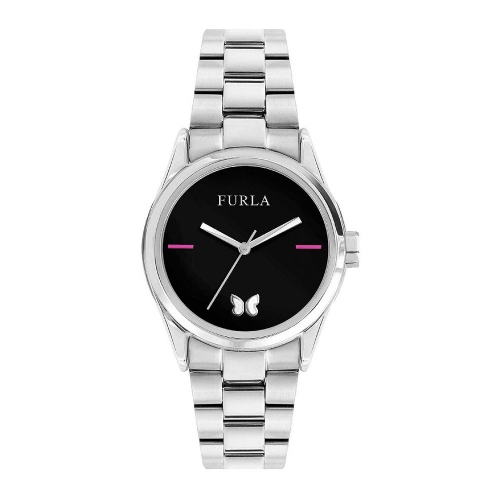 Orologi donna: Orologio Furla Eva donna acciaio nero R4253101530 in offerta