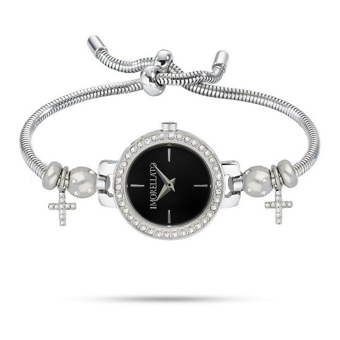 Orologi donna: orologio donna Orologio Morellato Drops donna acciaio nero  R0153122555