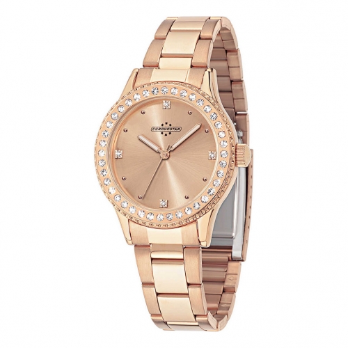 Offerta Orologio Chronostar Princess donna acciaio oro rosa a prezzo basso