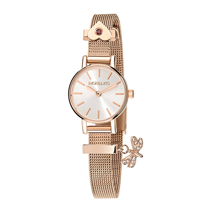 Orologi donna: orologio donna Orologio Morellato Tesori donna acciaio oro  rosa 20mm