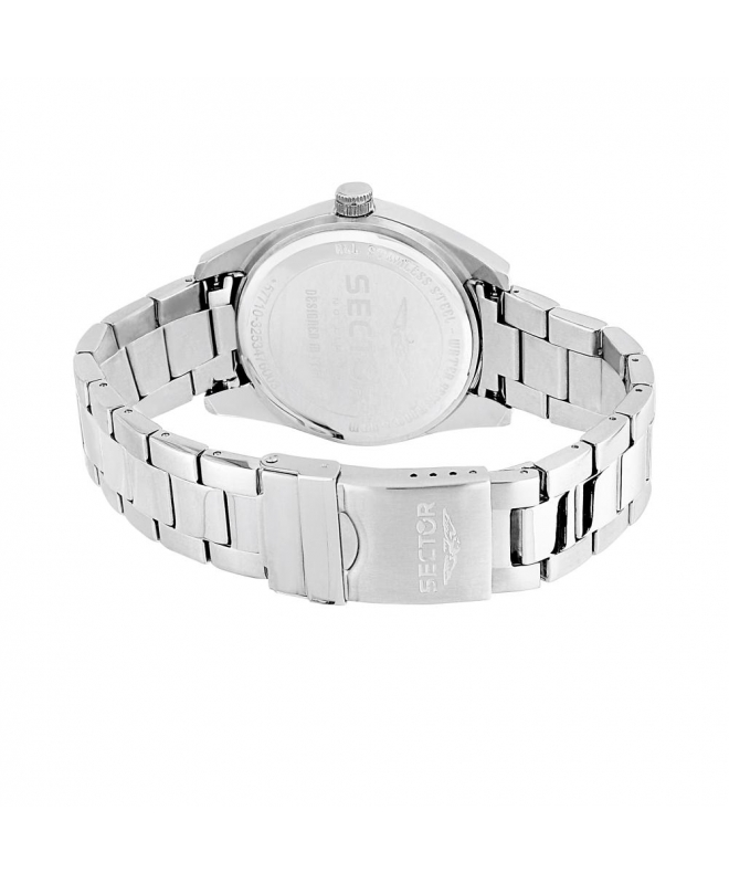 Sector 240 3h 41mm silver dial bracelet ss case uomo R3253476003 - galleria 3
