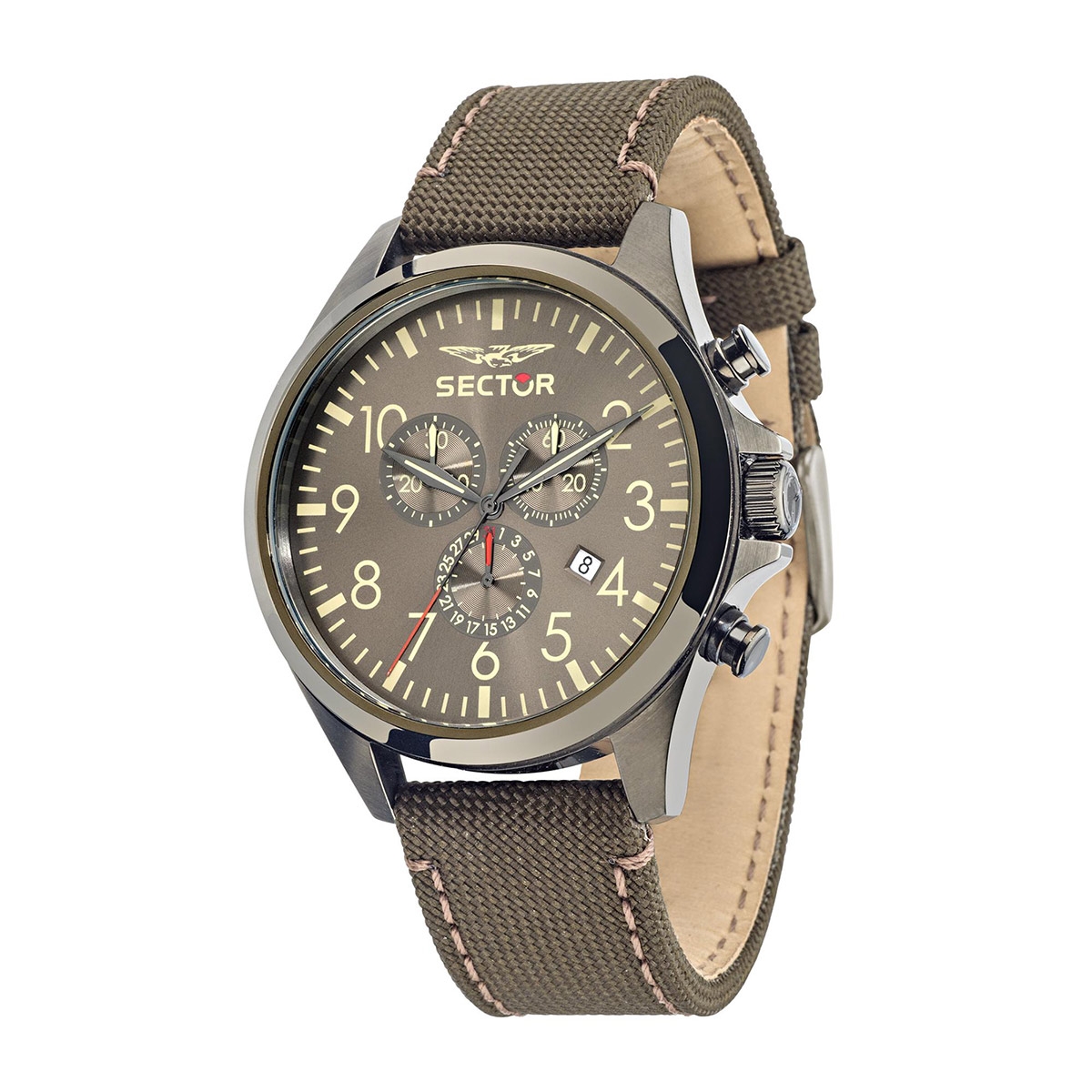 Orologi uomo: orologio uomo Orologio Sector 180 uomo pelle verde / marrone  R3271690021