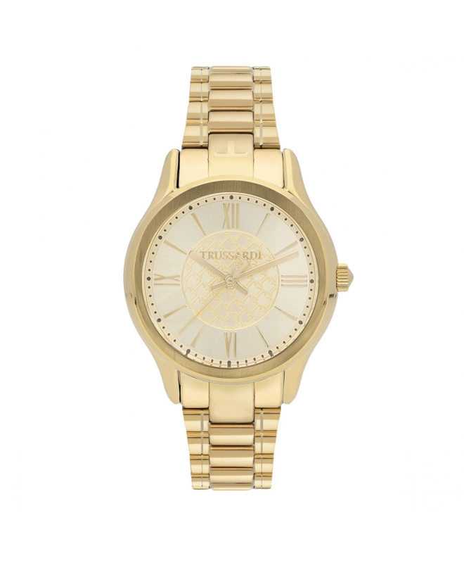 Orologio Trussardi Tfirst lady 34mm 3h champagn - galleria 1