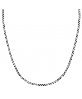 Morellato Motown double ring necklace ss 550mm