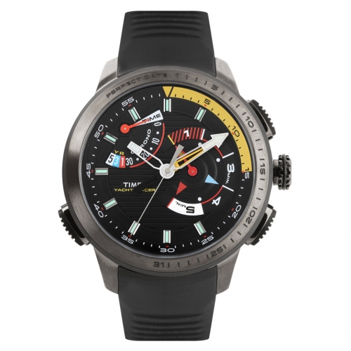 Orologio Timex IQ Yacht Racer nero - 46 mm