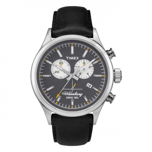 Orologio Timex Waterbury chrono nero - 42 mm
