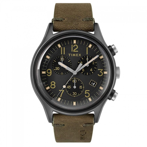 Orologio Timex MK1 chrono pelle marrone - 42 mm