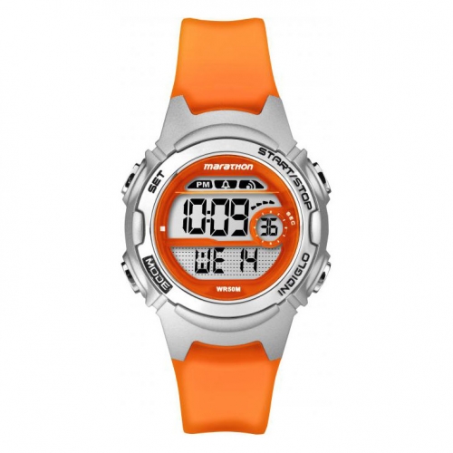 Orologio Timex Marathon arancione - 34 mm