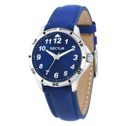 Orologio Sector Sector Young pelle blu 36 mm uomo R3251596002