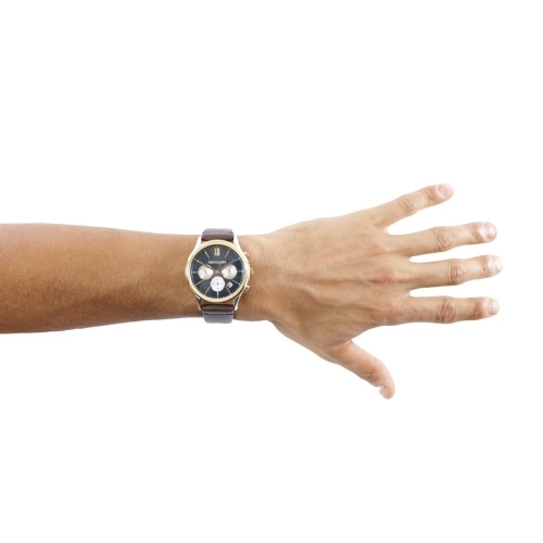 Orologio Trussardi Tfirst chrono pelle marrone - 43 mm