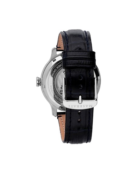 Maserati Epoca auto 45mm grey dial blue str maschile R8821118008