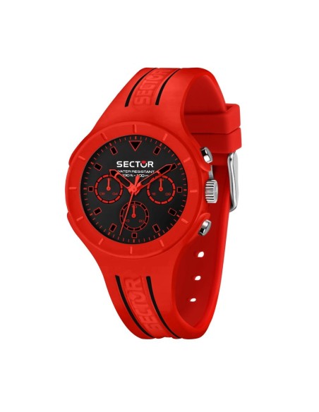 Sector Speed touch 41mm mult blk dial red sil s maschile