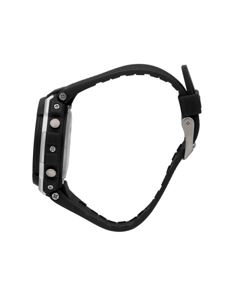 Sector Ex-10 40mm digital black dial black str maschile