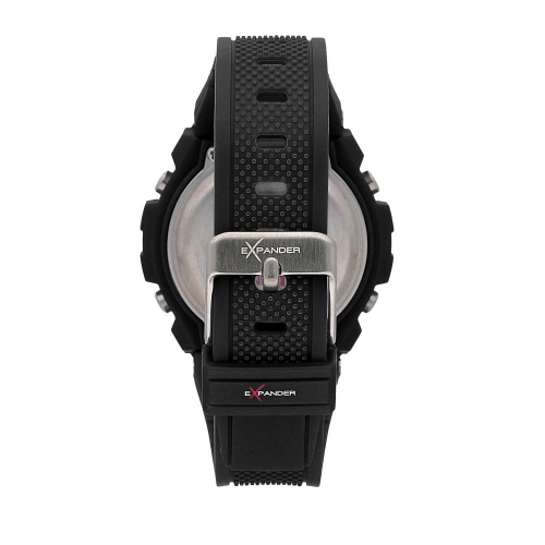 Sector Ex-10 40mm digital blackyg dial blk str maschile