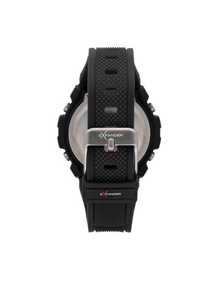 Sector Ex-10 40mm digital blackyg dial blk str maschile