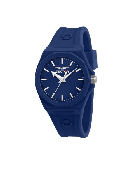 Sector 960 41mm 3h blue dial blue sili st maschile R3251538003