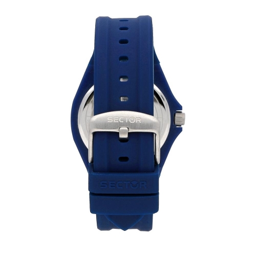 Sector 960 41mm 3h blue dial blue sili st maschile R3251538003