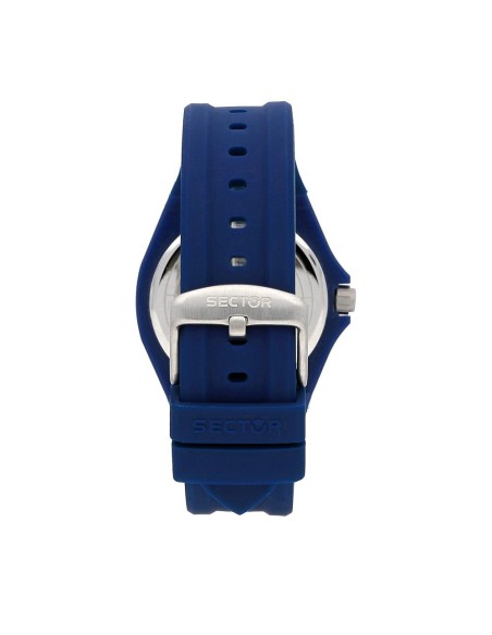 Sector 960 41mm 3h blue dial blue sili st maschile R3251538003