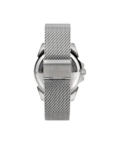 Sector 450 41mm 3h black dial mesh band ss