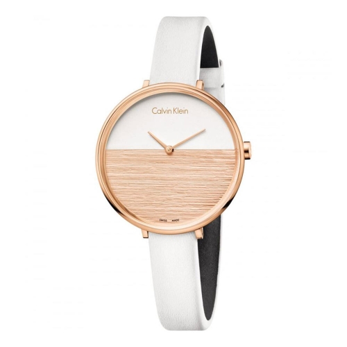 Orologio Calvin Klein Rise bianco - 38 mm