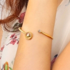 Bracciale Morellato Scrigno d'amore dorato arg.925 - 6 cm donna