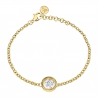 Bracciale Morellato Scrigno d'amore dorato arg.925 - 16/19 cm