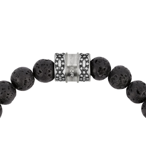 Sector Rude br.turquoise&blk lavic stone