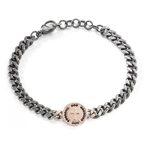 Bracciale Sector Strong antique + rose pvd - 22 cm uomo SAIJ02