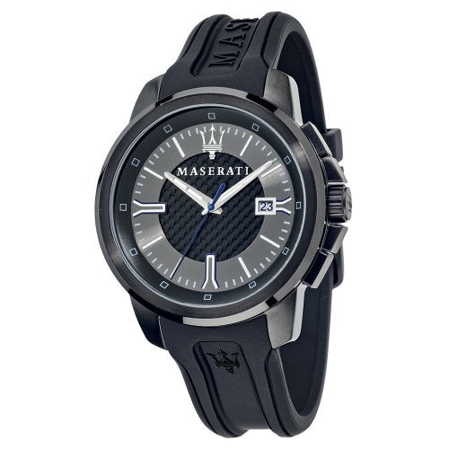 Orologio Maserati Sfida nero 44 mm uomo R8851123004