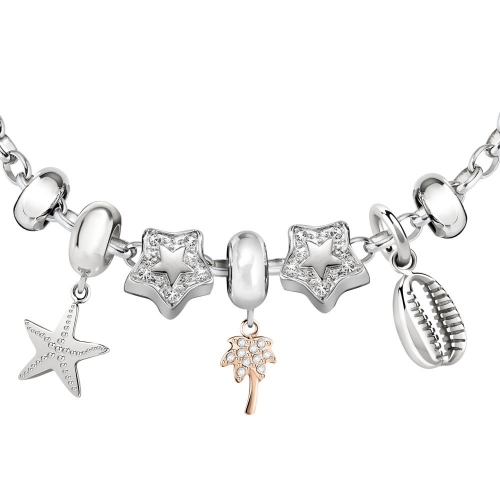 Morellato Drops br 2 star+sea star+scallop+rg palm femminile