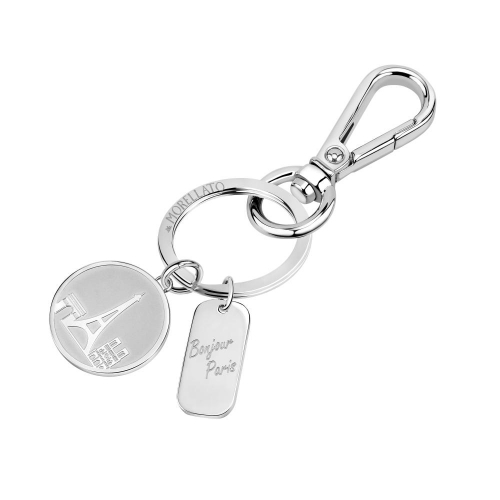 Morellato Keyholder travel ss +round charms paris femminile