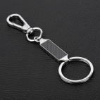 Morellato Keyholder classic 2keyring +carbon fiber maschile