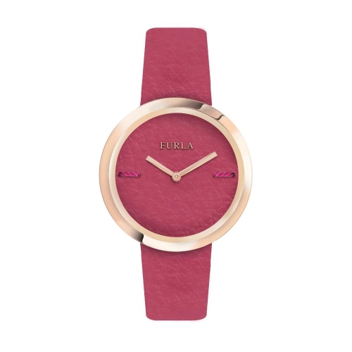 Furla My piper 34mm 2h pink dial pink strap R4251110503