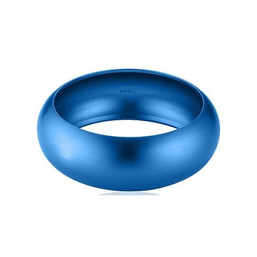 BREIL JEWELS - SECRETLY Bracciale Bangle alluminio blu/Bangle