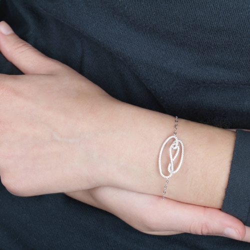 Bracciale Morellato 1930 argento 925 - 16+3 cm