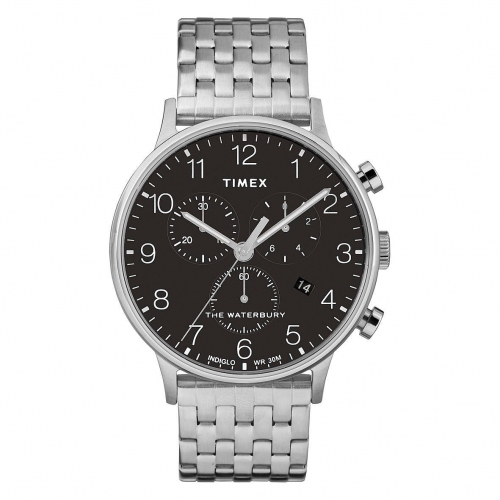 Orologio Timex Waterbury chrono nero - 42 mm
