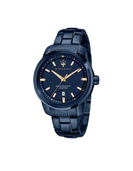 Maserati Blue edition 44mm 3h blue dial br maschile R8853141002