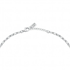 La Petite Story Love neckl.safety pin rg+infinity with c